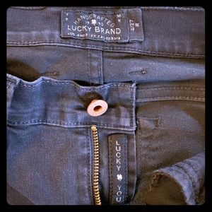 Lucky black skinny jeans